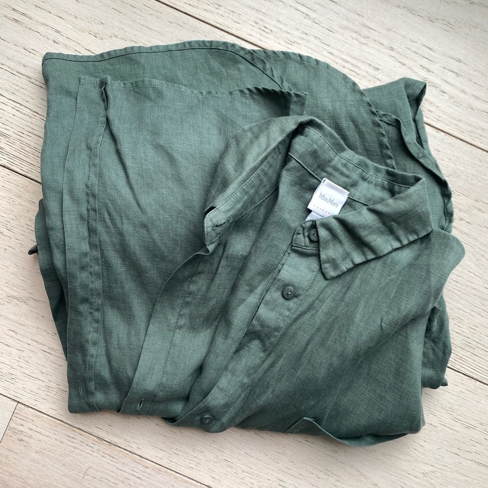 Max Mara Linen Duster